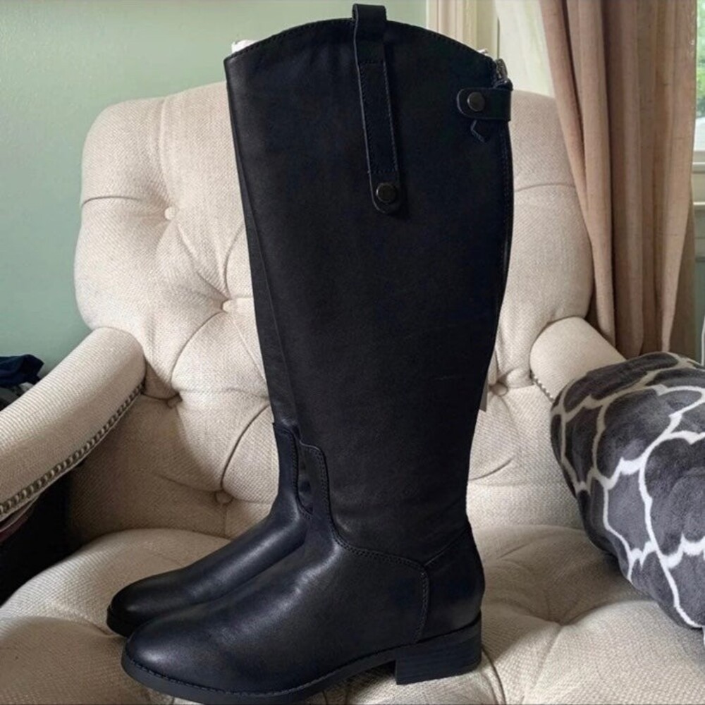 206 Collective leather riding boots